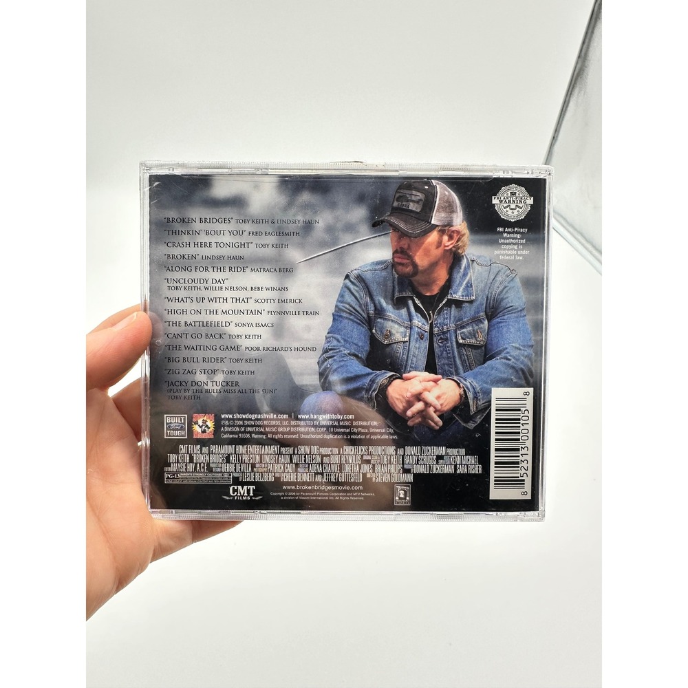 Show Dog Broken Bridges Soundtrack CD Toby Keith Willie Nelson Country OS - Picture 3 of 4